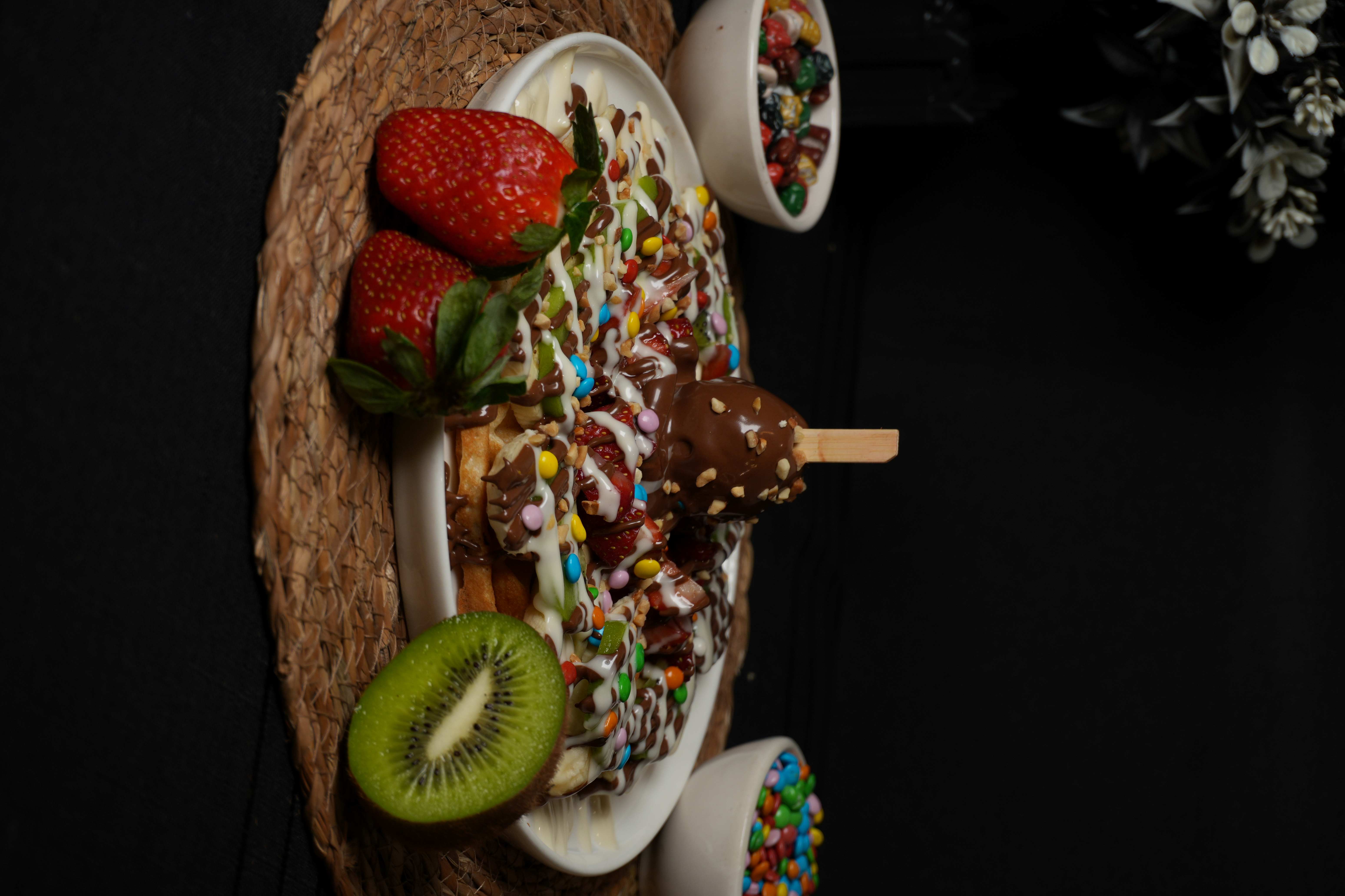 Duble Meyveli Waffle